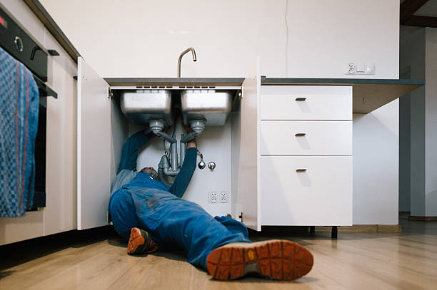 Professional Plumbing technician working in Amberson, PA